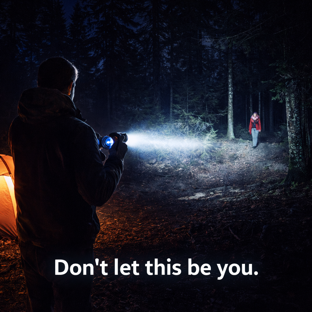 Ultra-Bright Rechargeable LED Flashlight