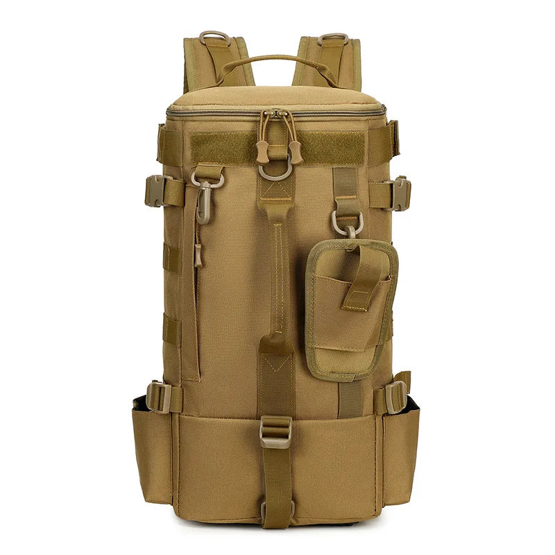 Tactical Fishing Backpack with Rod Holders