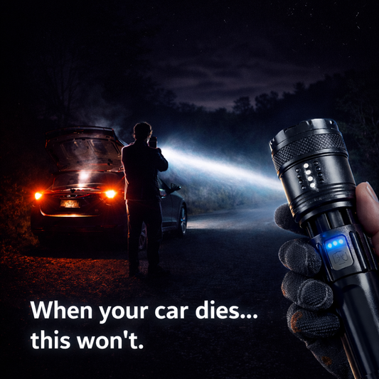 Ultra-Bright Rechargeable LED Flashlight