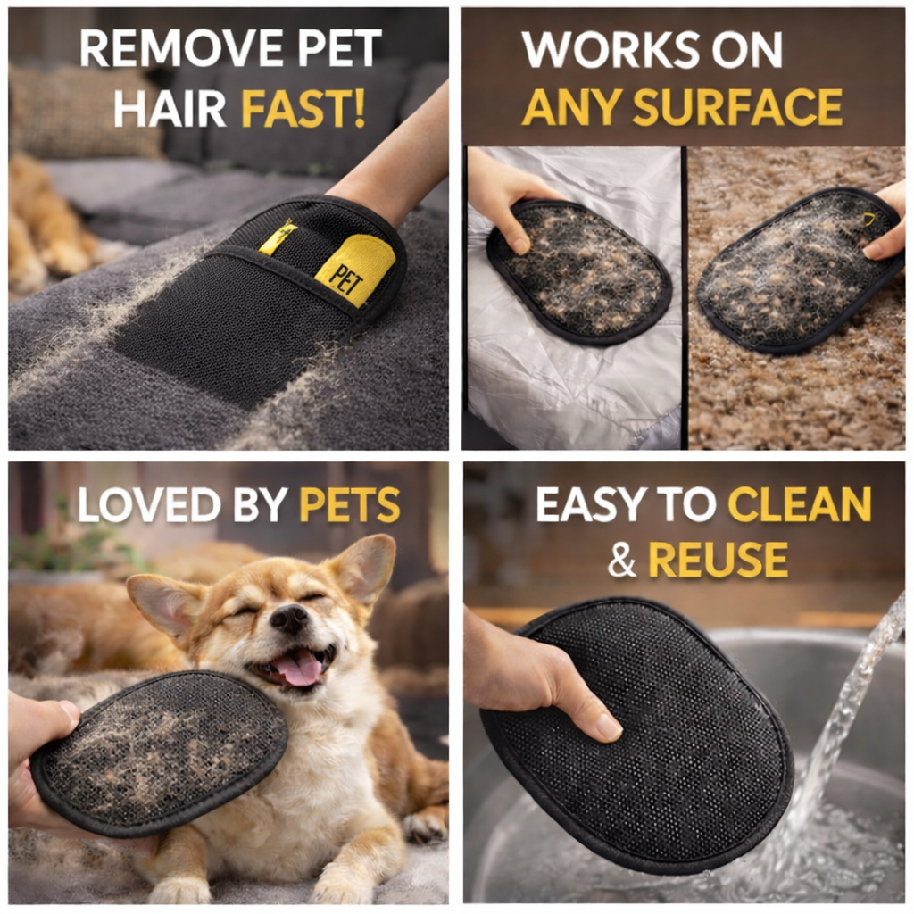 Reusable Pet Hair Remover Pad