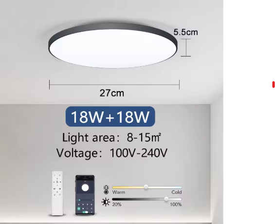 Smart Remote Control Led Ceiling Lamp