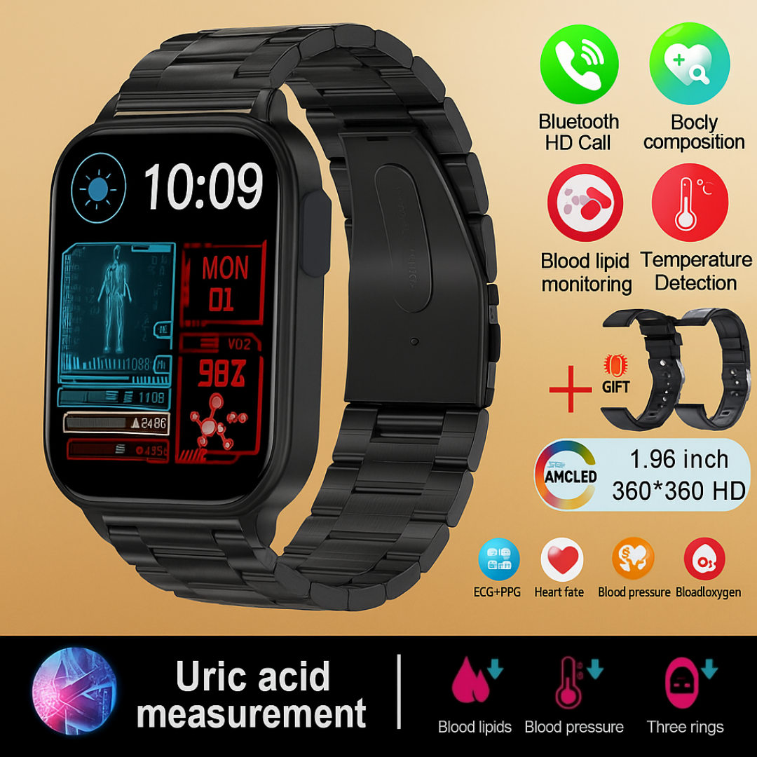 Cutting-Edge 2025 Smartwatch - Speed Meets Style