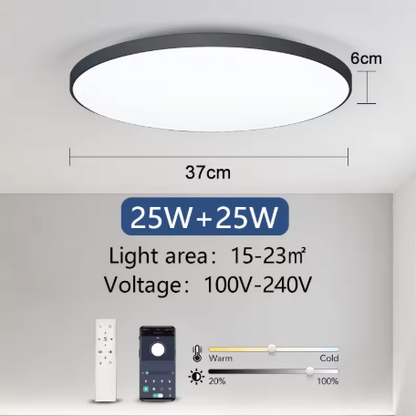 Smart Remote Control Led Ceiling Lamp