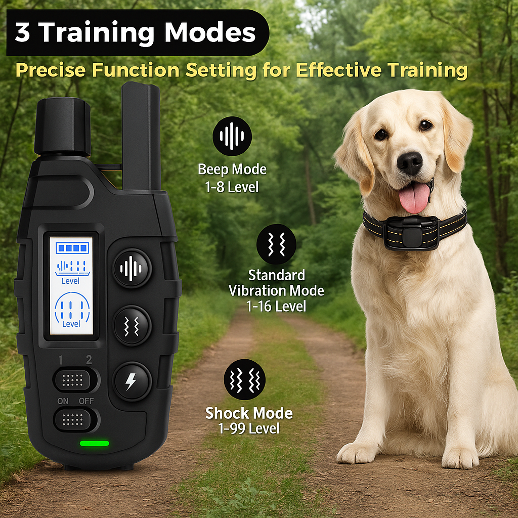 Ultimate Remote Dog Training Collar - Fast, Effective & Pain-Free