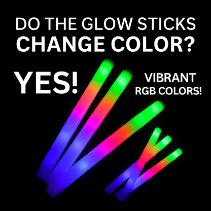 LED Colorful Glow Sticks