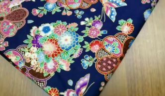 Exquisite Japanese Design Cotton Fabric (100cm x 150cm)