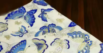 Exquisite Japanese Design Cotton Fabric (100cm x 150cm)