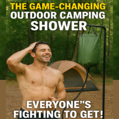 Transform Your Camping Trips With The Top Outdoor Shower!