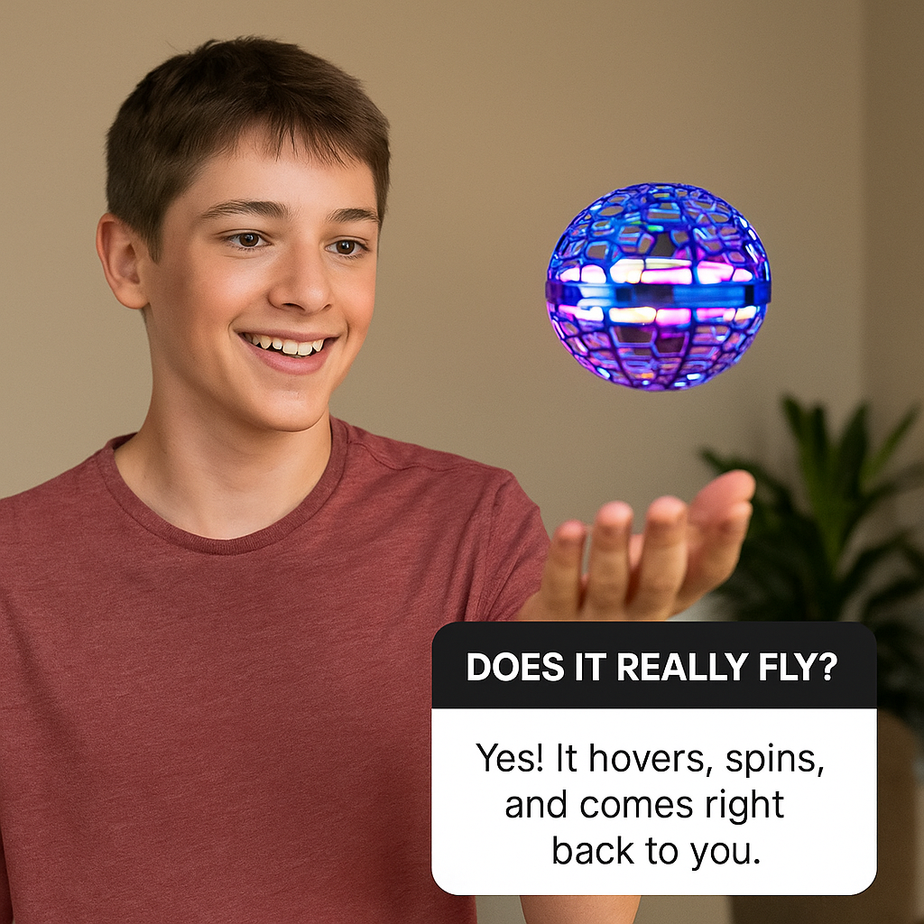 Magic Flying Orb Ball