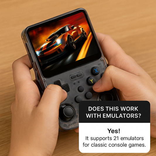 Retro Handheld Video Game Console