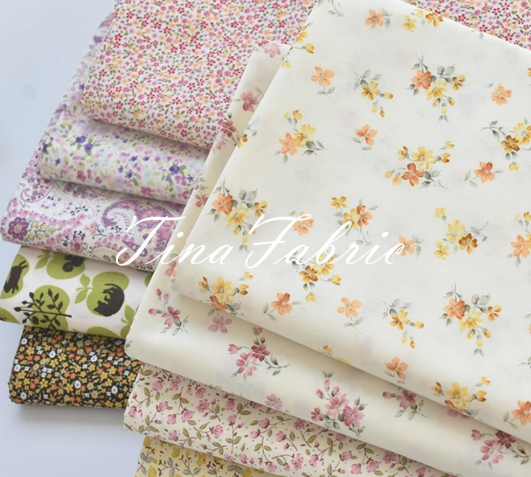 Exquisite Japanese Design Cotton Fabric (100cm x 150cm)