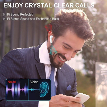 Pro Wireless Ear Pods - Crystal Clear