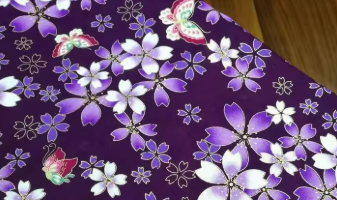 Exquisite Japanese Design Cotton Fabric (100cm x 150cm)