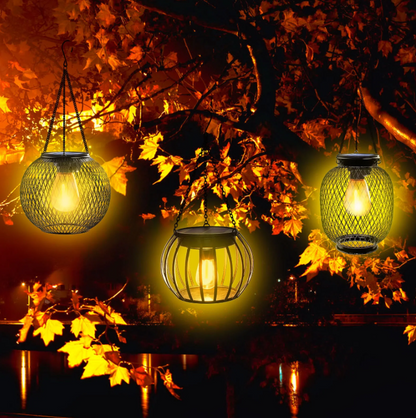 Durable Waterproof LED Solar Lantern For All-Night Lighting